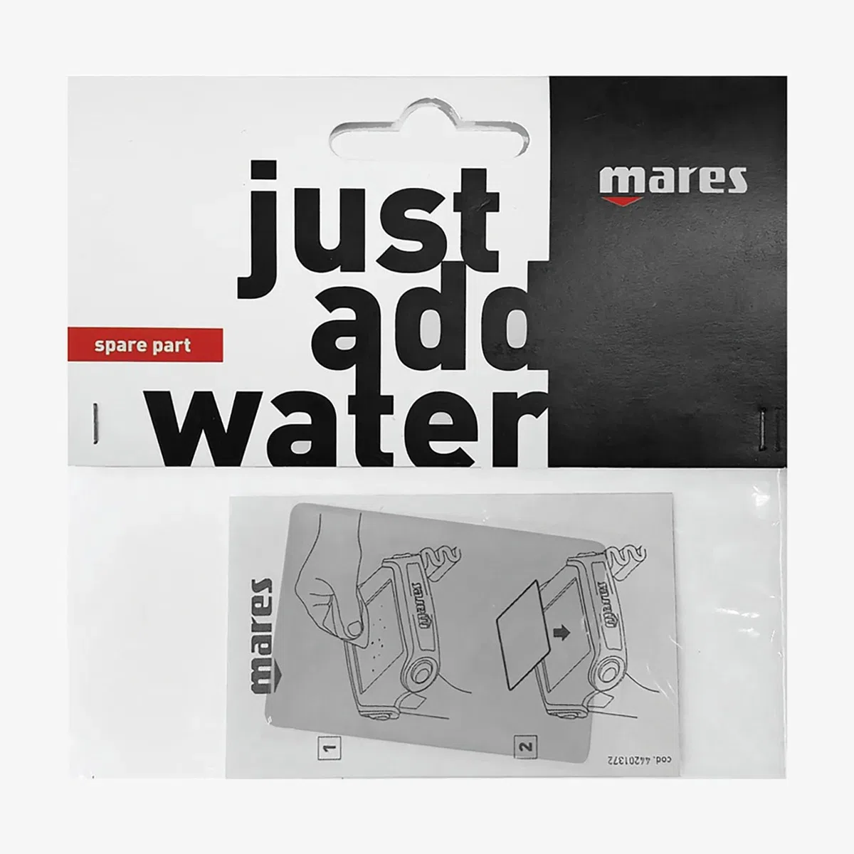 Mares Quad Protector de Pantalla, Transparente, One Size