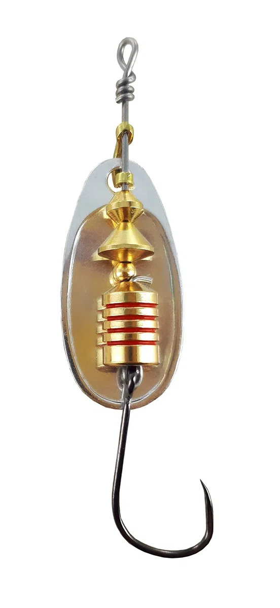 MAPSO - 5 Spinners de Pesca ORIÓN-2 4,50 gms. anzuelo