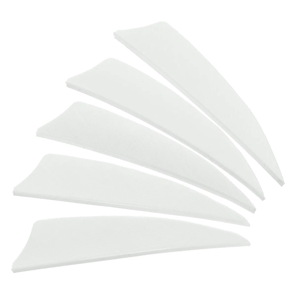 PATIKIL Plumas de Flecha 50 Pack 3 Pulgadas Flecha Plumas de Pavo ala Izquierda Flechado Blanco para Tiro al Blanco DIY