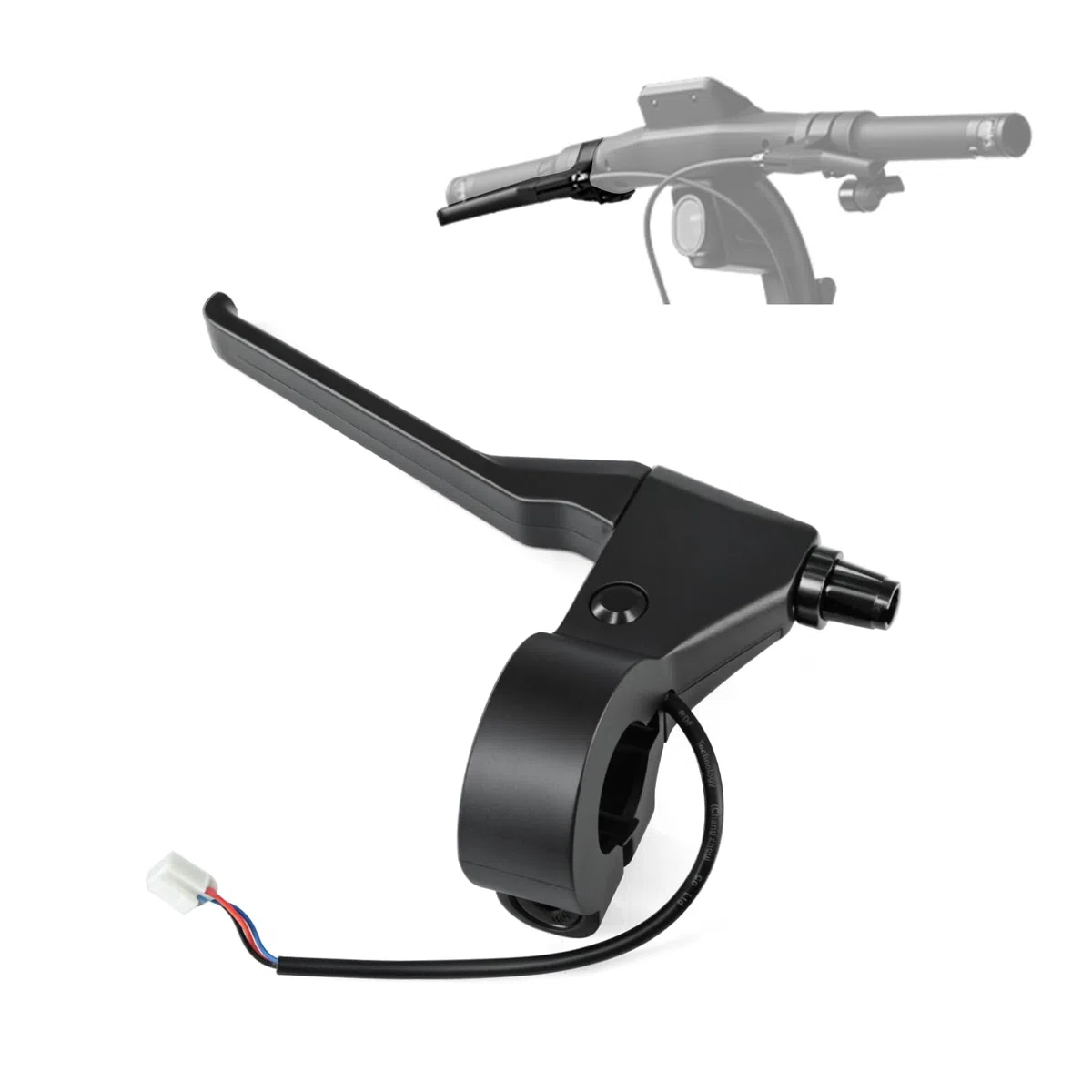 JOYSOG Freno de mano para scooter ZT3 Pro, piezas de repuesto para palanca de freno izquierda/derecha para Ninebot ZT3 Pro Electric Scooter Accesorios (palanca de freno izquierda)