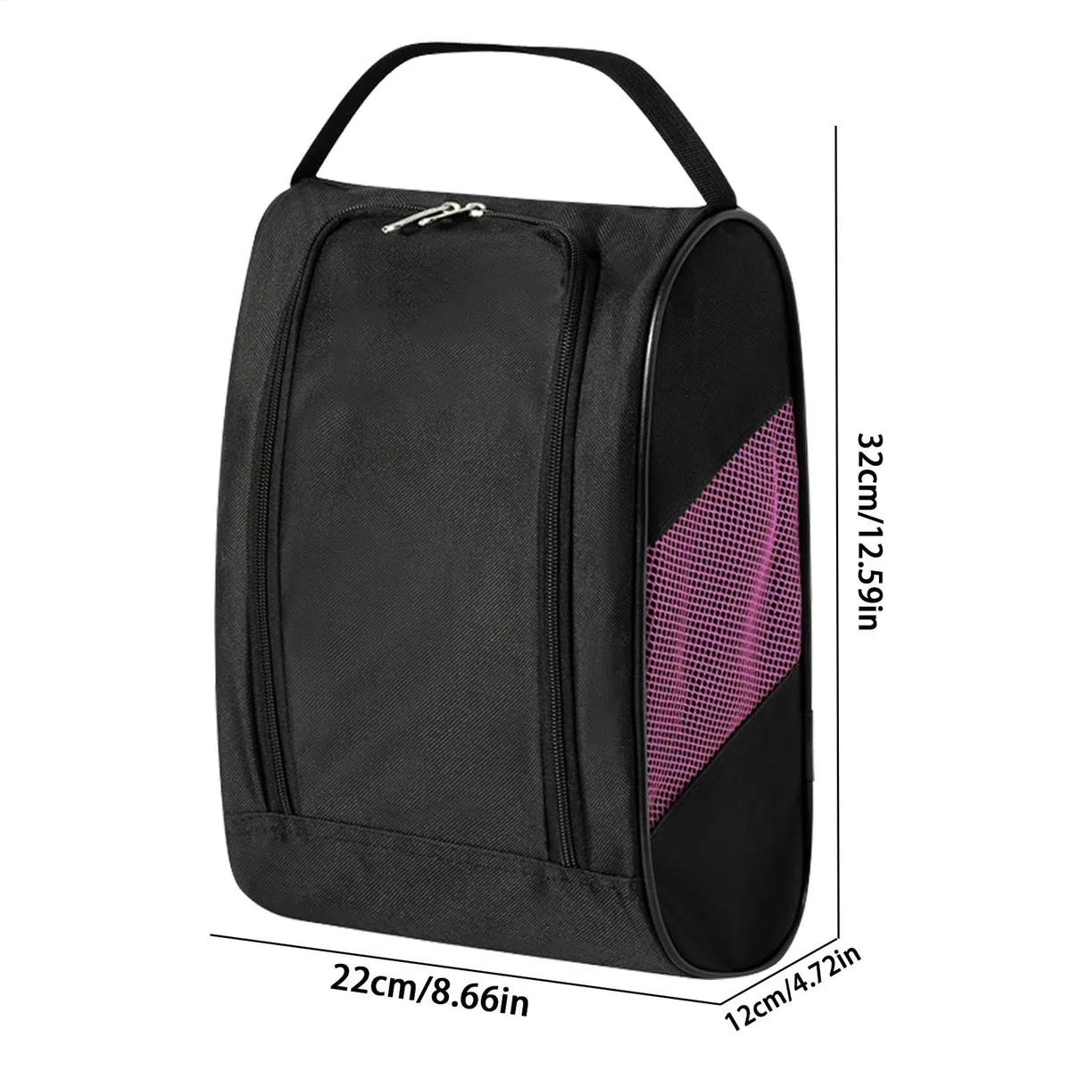 Estuche para zapatos de golf | Bolsa de zapatos para deportes al aire libre | Bolsas de transporte transpirables para zapatos de golf para calcetines, camisetas, guantes, cepillo y otros accesorios de