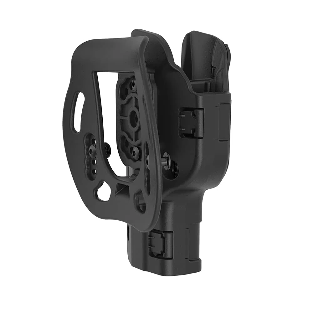 Funda de Paleta G17 - Estuche de Polímero OWB para Glock 17/22/31 Gen 1-4, G17 Gen5 - Funda de Transporte Abierta con Cinturón Exterior Nivel II Retención Caso de Pistola Táctica - Mano Derecha