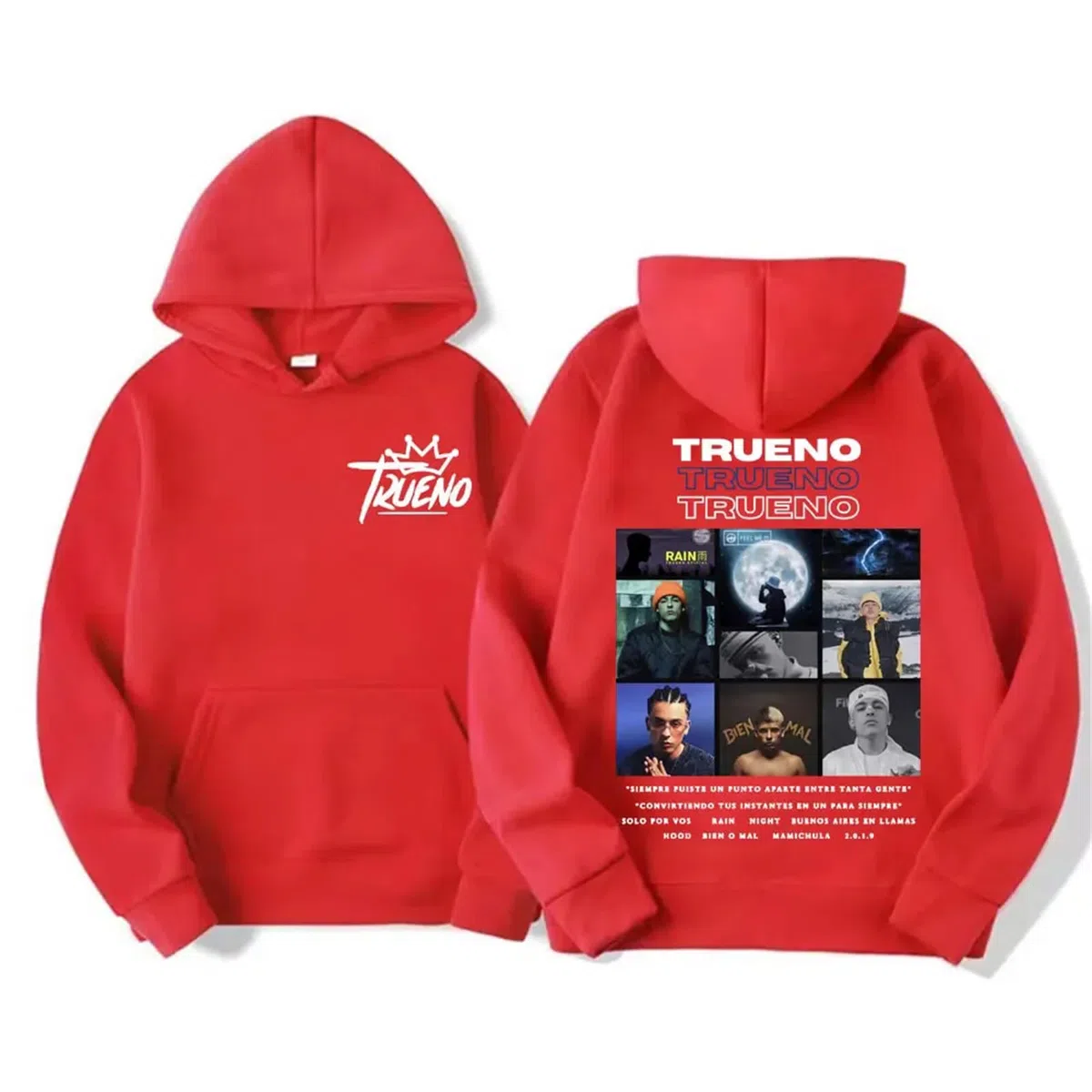 Rapper Donner Album Tour Manta Gráficos Sudaderas Moda Pop Music Hip Hop Street Sudadera Hombres Mujeres Harajuku Manga Larga Sudadera XS-3XL