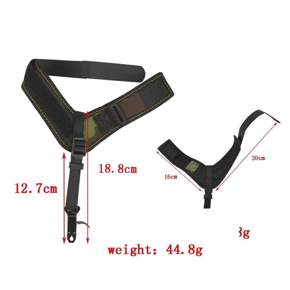 SHARROW Disparador Arco liberación Compound Arco Release Aids Trigger Caplier con Correa para la Muñeca Disparador de Disparos de Tiro al Arco