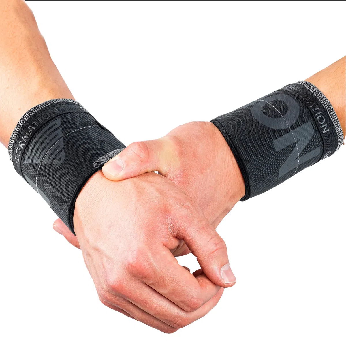 GORNATION Muñequeras Elásticas para Fitness, Calistenia y Levantamiento de Pesas, Soporte de Muñeca para Gimnasio y Entrenamiento de Fuerza, Bandas elásticas de alto rendimiento - 1 Par,