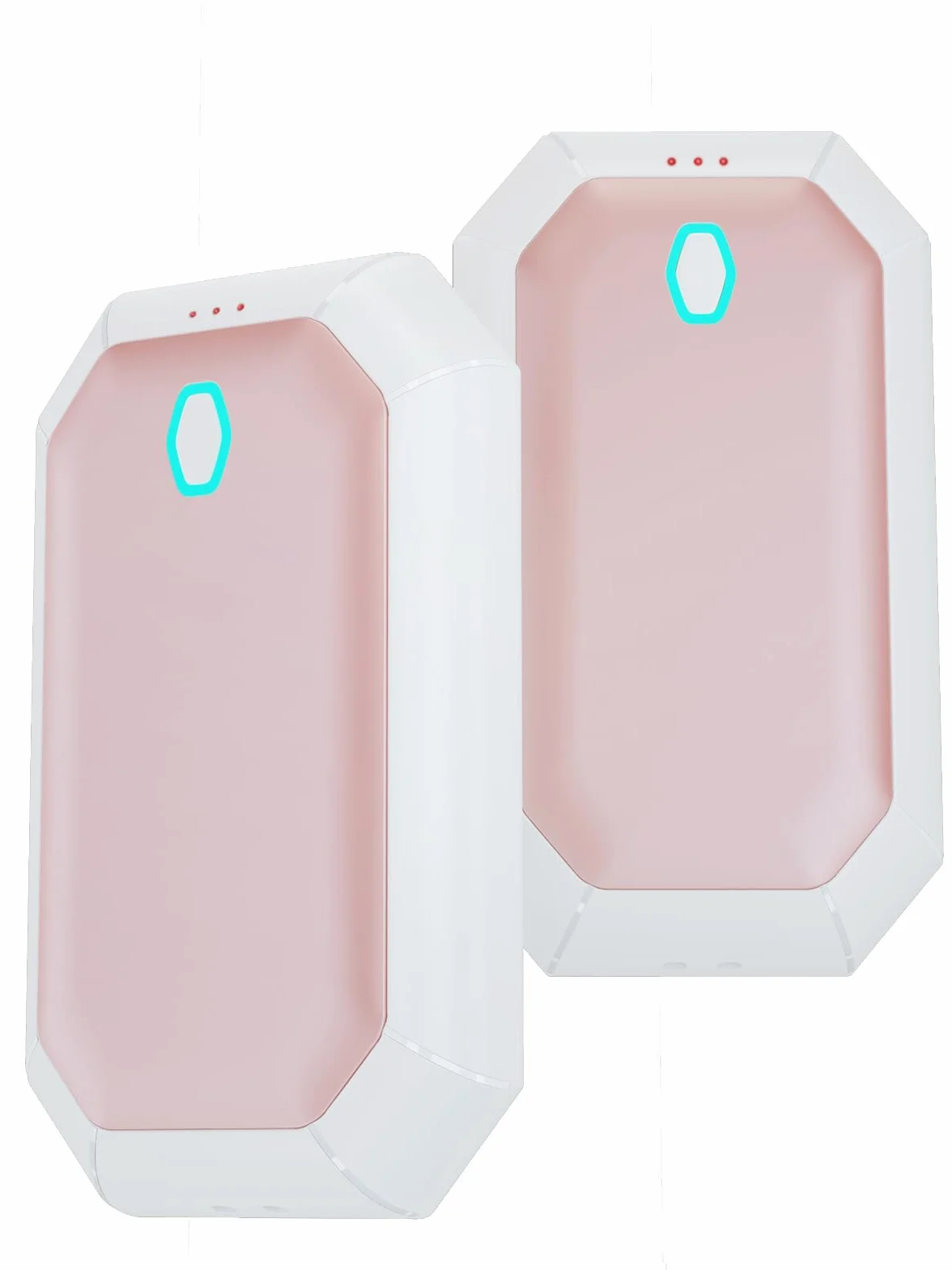 ITSHINY Calentador de Manos，Calentador de Manos Recargable 2 Paquete, Calentador de Manos Electrico USB con 3 Niveles para Exteriores, senderi, Regalo para Mujeres, Personas Mayores y Niños