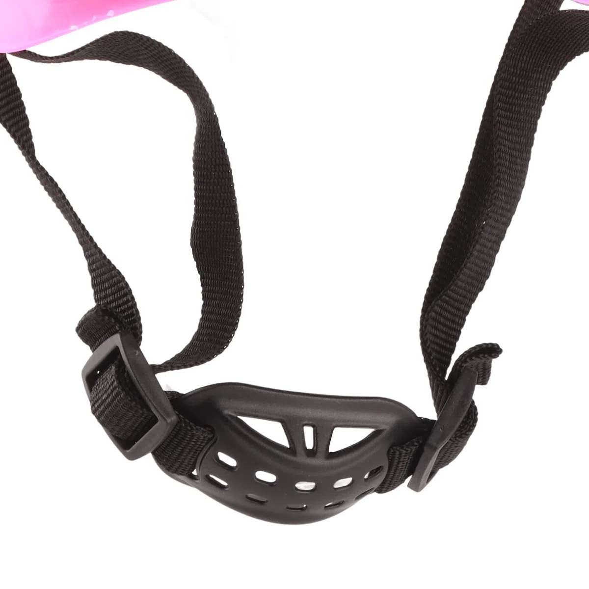 Dilwe Dilwe Juego de Casco y Almohadillas para Niños, Equipo de Protección para Niños y Niñas con Rodilleras, Coderas, Muñequeras, Cómodo Ajustable para Andar en Bicicleta Patinar (Pink)