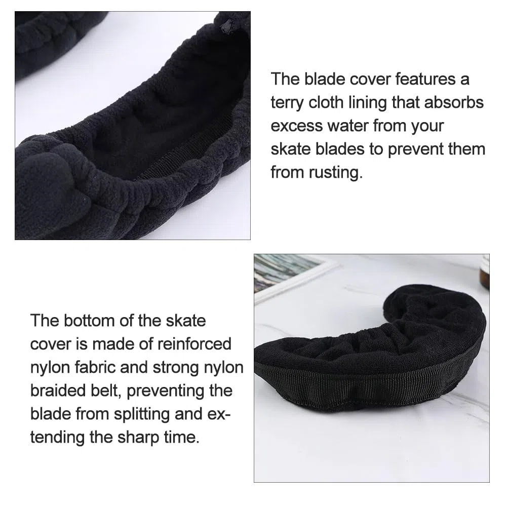 Protectores de Patines de Hielo, Fundas para Cuchillas de Patines, Fundas para Patines de Hielo, Calcetines Elásticos para Hockey Sobre Hielo, Funda Protectora para Hockey, Protectore Patines De Hielo
