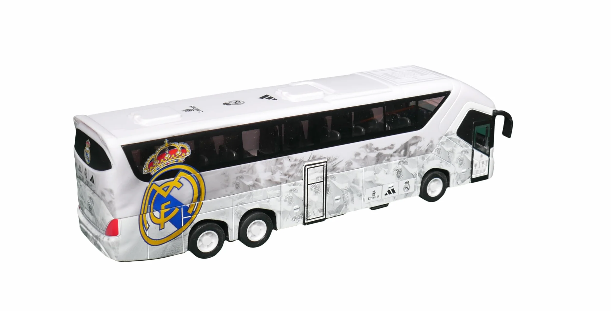 BANDAI Figura Eleven Force Bus Real Madrid Club de Fútbol - Coleccionables para Exhibición - Idea de Regalo - Juguetes para Niños Y Adultos - Fans De Fútbol EF16256