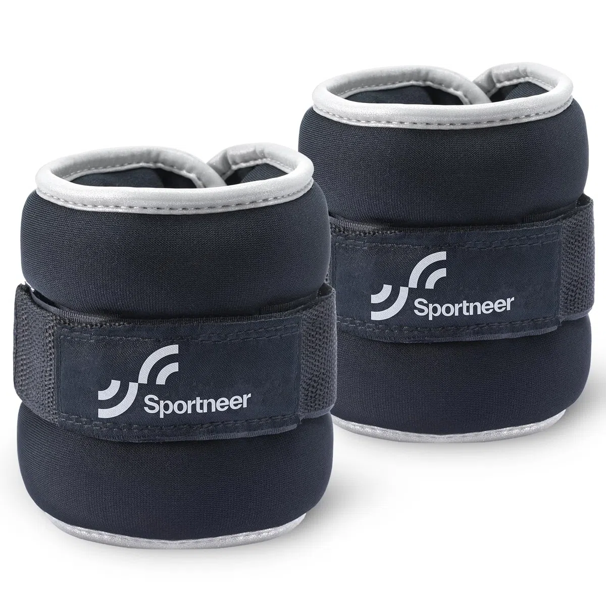 Sportneer Juego de Pesas para piernas y Brazos, 2 x 0,5 kg/2 x 1 kg de Peso de Mano Bailar, Correr, Caminar, Fitness