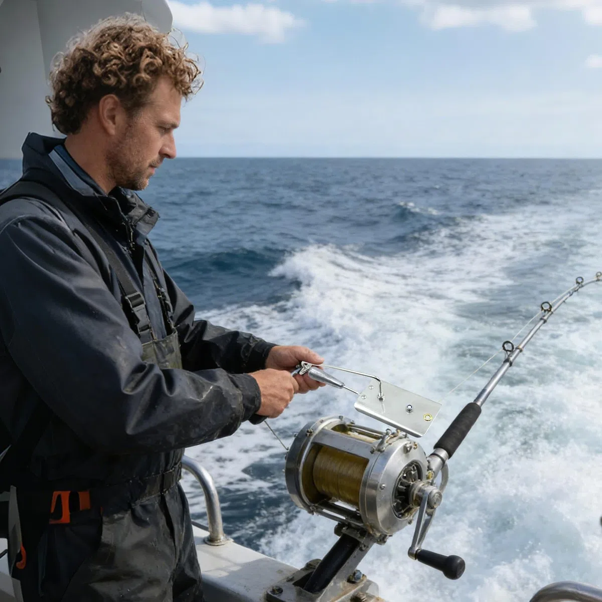 Genérico Planer de | Tablero Planado Resistente a la Erosión | Accesorios De De Acero Inoxidable para Pescadores De Mar con Downriggers, Barcos de Buceo y Agua Salada Offshore