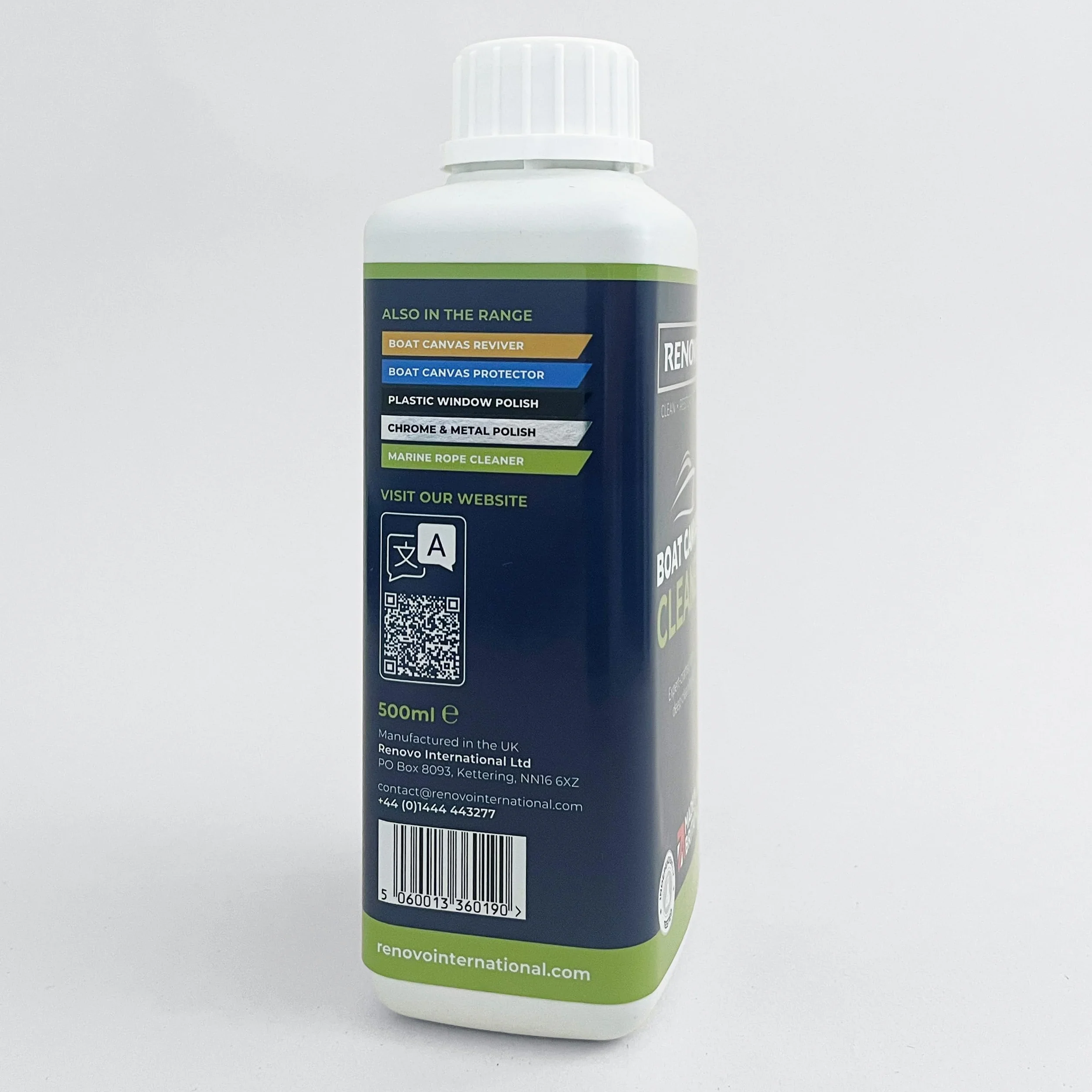 Renovo Limpiador de Lona para Barcos, Neutro, 500 ml