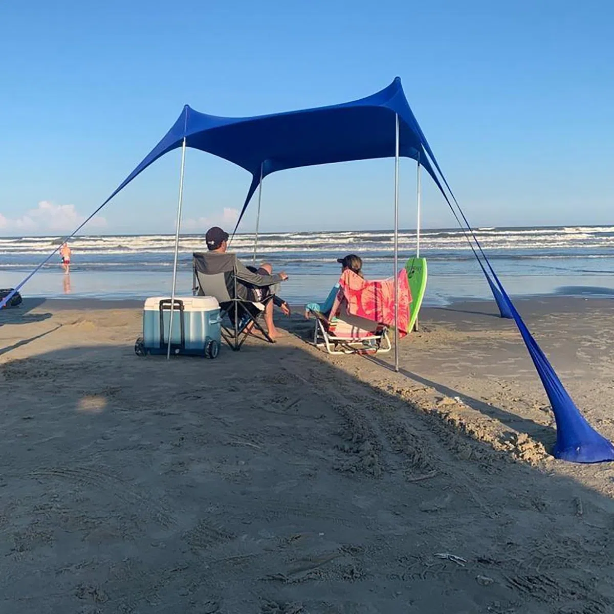 Juego De 2 Varillas para Tienda De Campaña, Mástiles Telescópicos para Toldo, Mástil De Toldo Ligero, Telescópico Ajustable Aluminio Camping Toldo Polos, Accesorios De Tienda