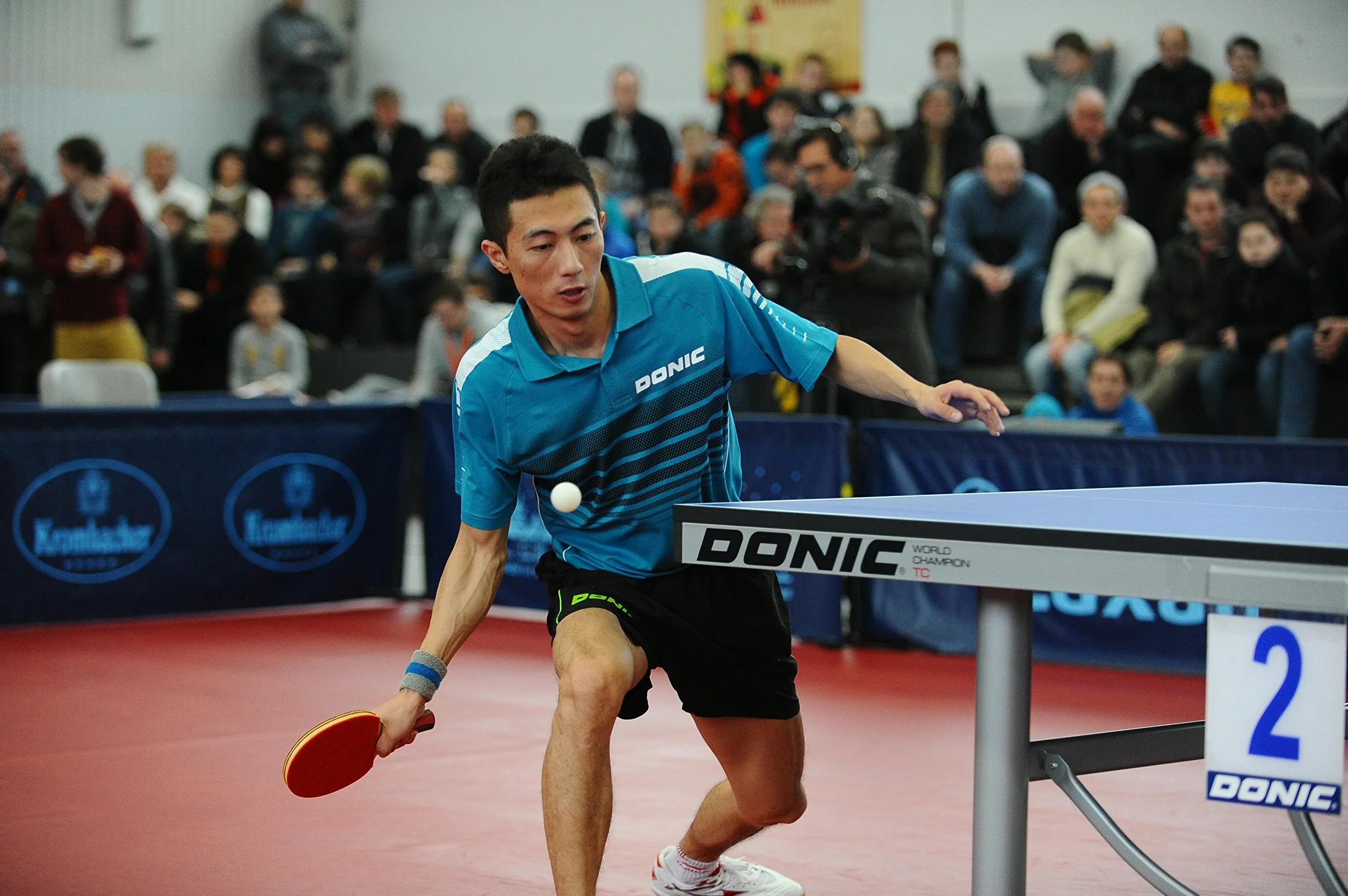 Donic-Schildkröt Top Team 400 | Raqueta de Tenis de Mesa | Mango Anatómico | Esponja 1,5 mm Jade | Almohadilla ITTF | Talla Única
