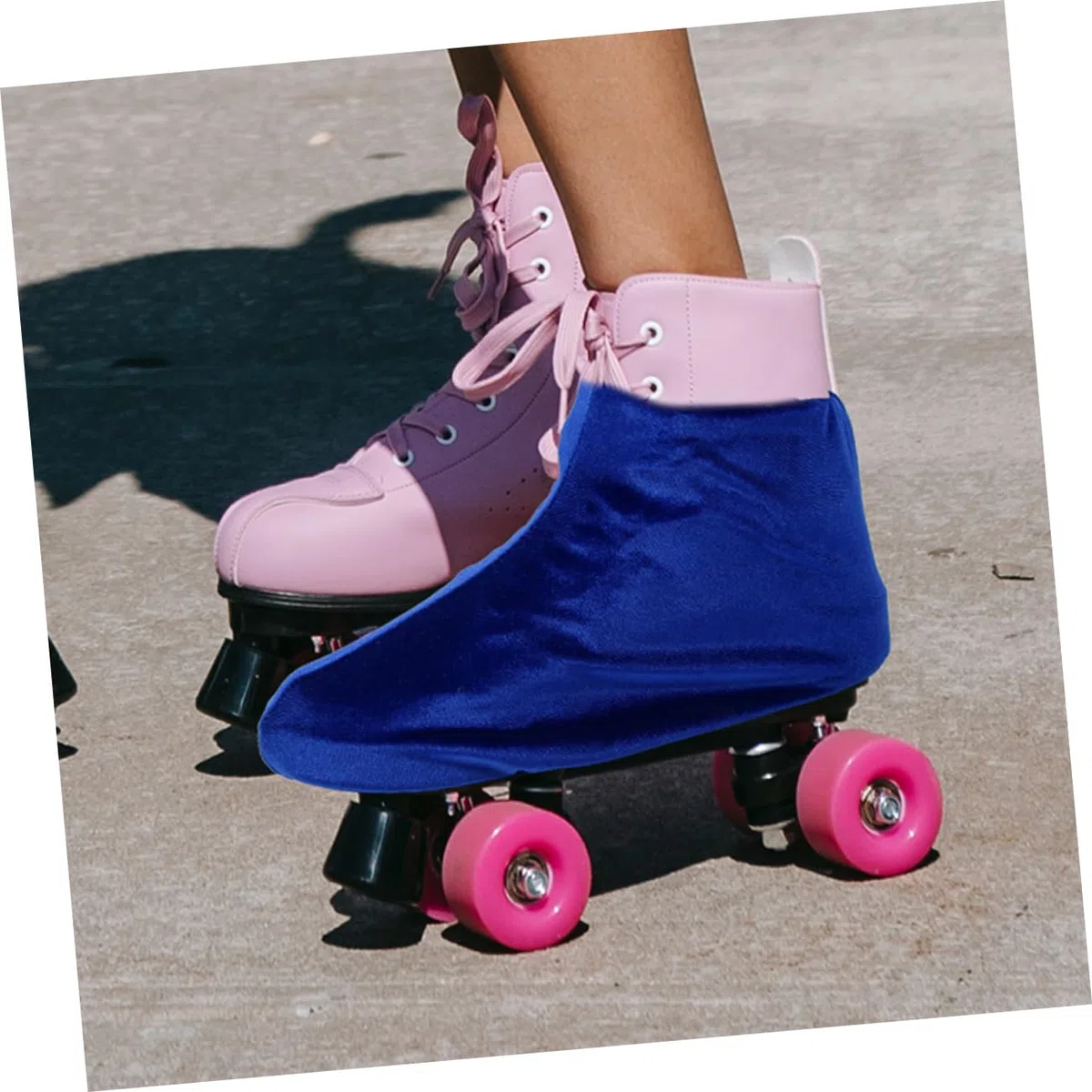 Yardwe Fundas para Patines Cubierta De La Manga De La Bota De Patinaje Protector De Patinaje sobre Hielo Empapadores De Patines Cifra Cubrir Accesorios Hockey Light Brown Poliéster