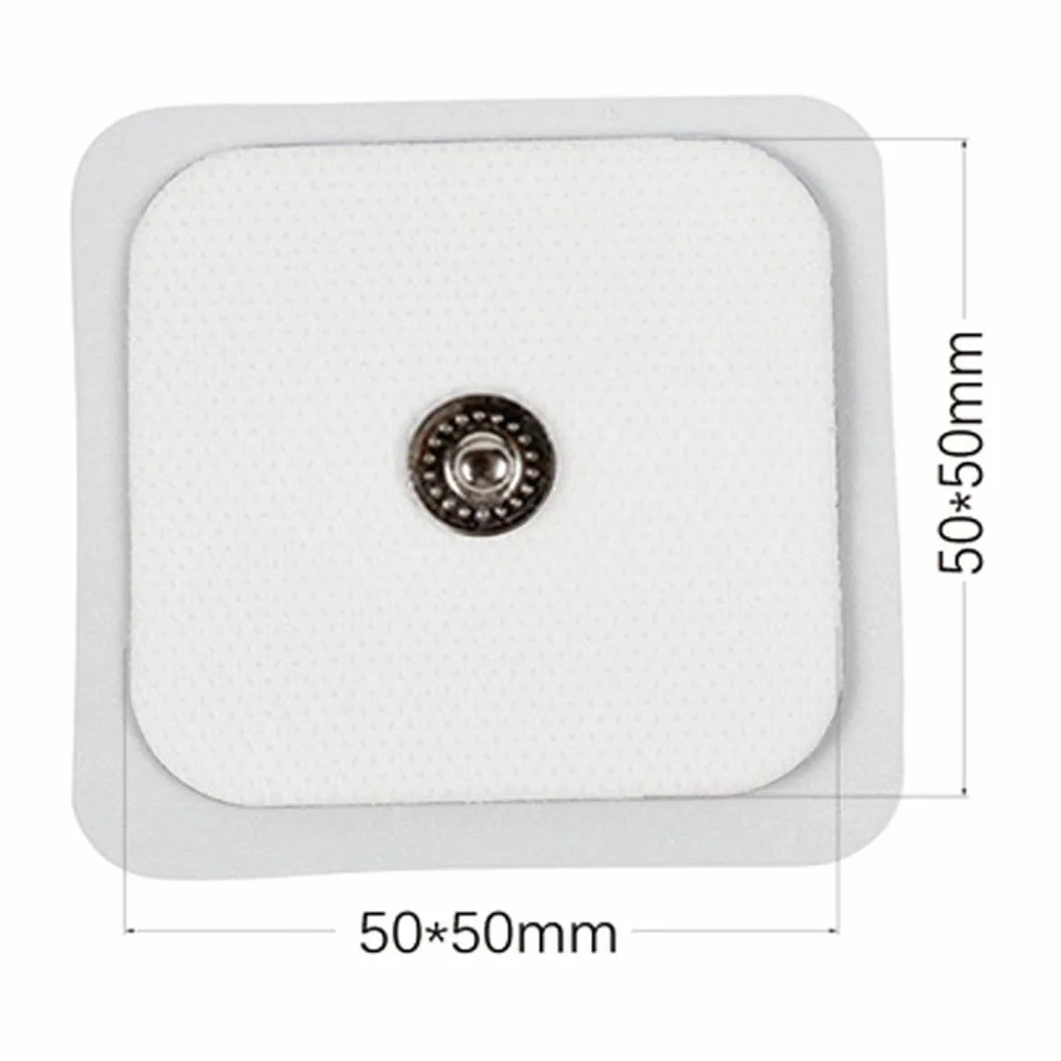 20 Piezas Electrodos para Electroestimuladores, Almohadillas de Electrodos para Electroestimulación Muscular TENS/EMS Masajeador Electrónico de Pulso