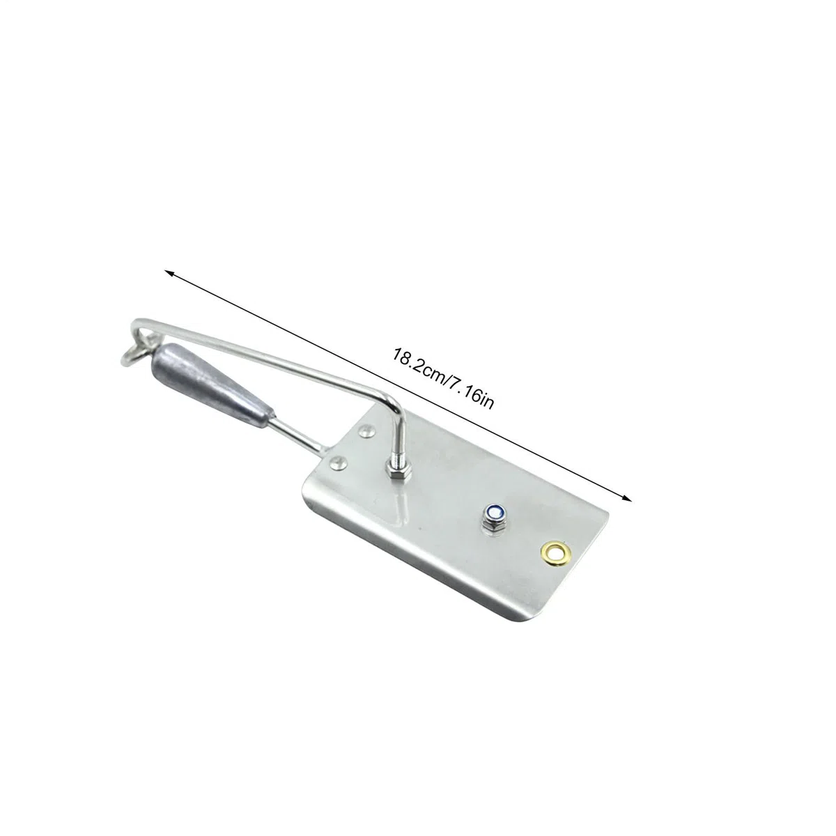 Genérico Planer de | Tablero Planado Resistente a la Erosión | Accesorios De De Acero Inoxidable para Pescadores De Mar con Downriggers, Barcos de Buceo y Agua Salada Offshore