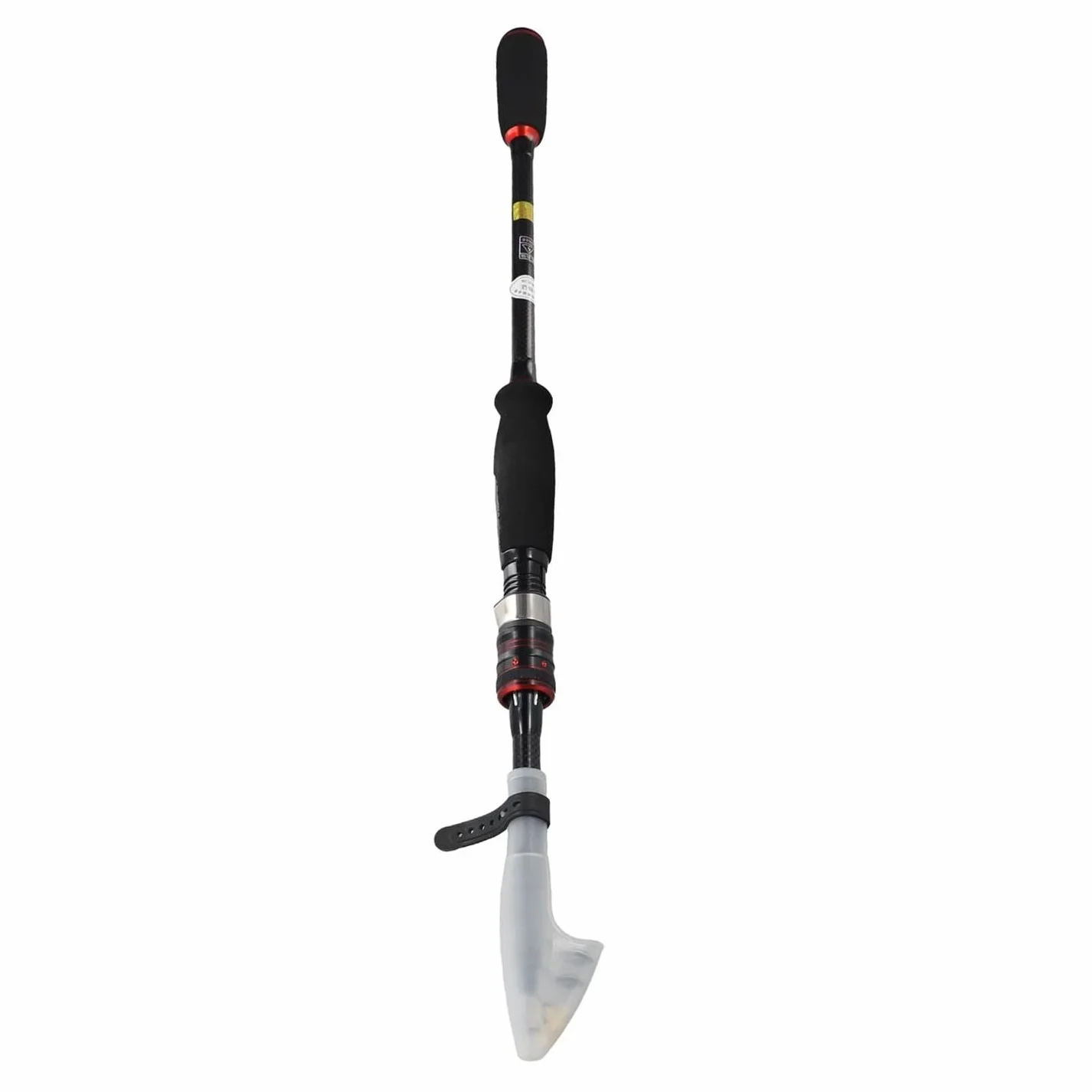 MH Baitcasting - Caña de pescar telescópica de fibra de carbono de 4 m para señuelos de 6 a 35 g, diseño portátil de 5 a 7 secciones