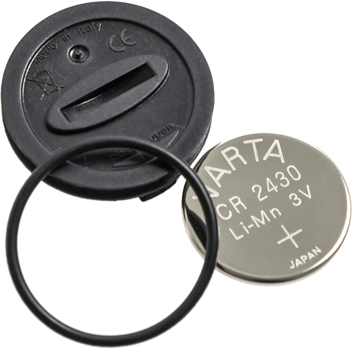 Cressi Ekz 770094 - recambio ordenador/control buceo: kit tapa + batería + torica leonardo cr2430