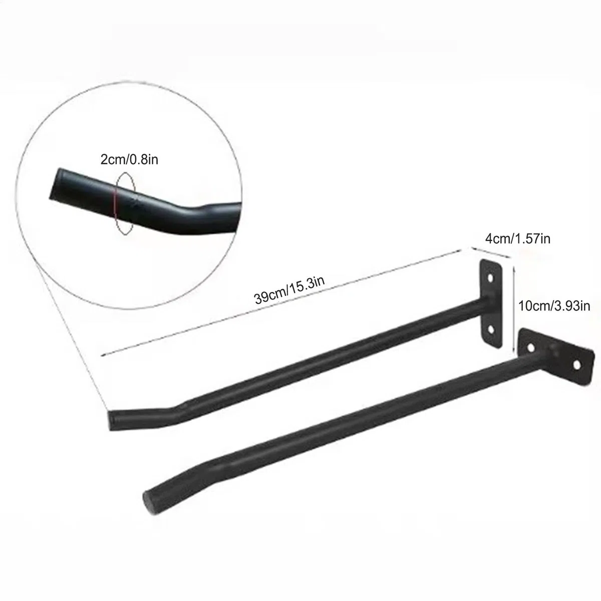 Soporte de pelota de ejercicios, montaje en la pared de la pelota de ejercicios,Juego de 2 soportes de bola de yoga negro - Accesorios para el gimnasio para el hogar de servicio pesado, organizador de