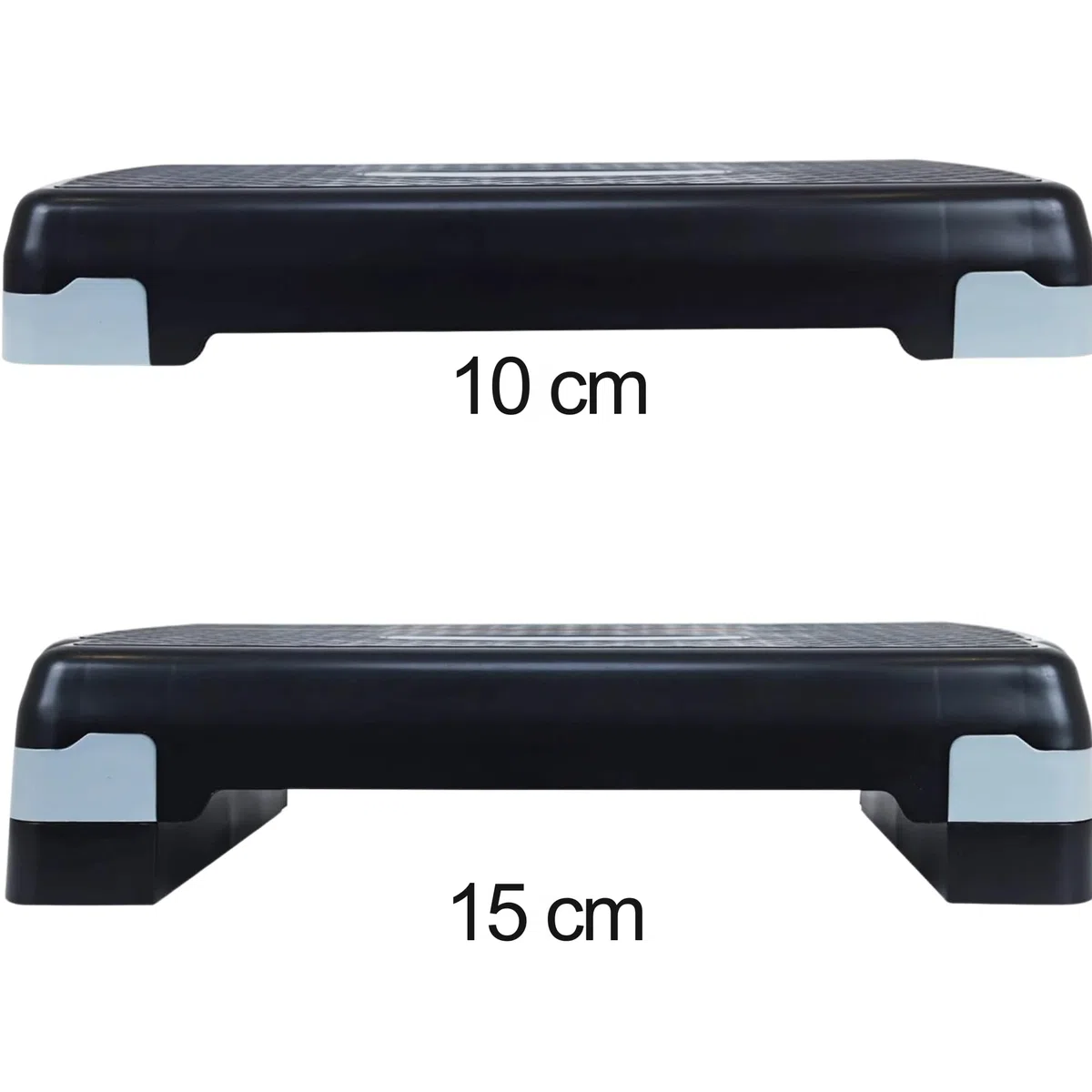 Plataforma Step Fitness Ajustable con 2 Niveles | Steps Aerobic Antideslizante para Ejercicio en Casa y Gimnasio | Banco Step Fitnes para Cardio, Perder Grasa y Entrenamiento en Casa