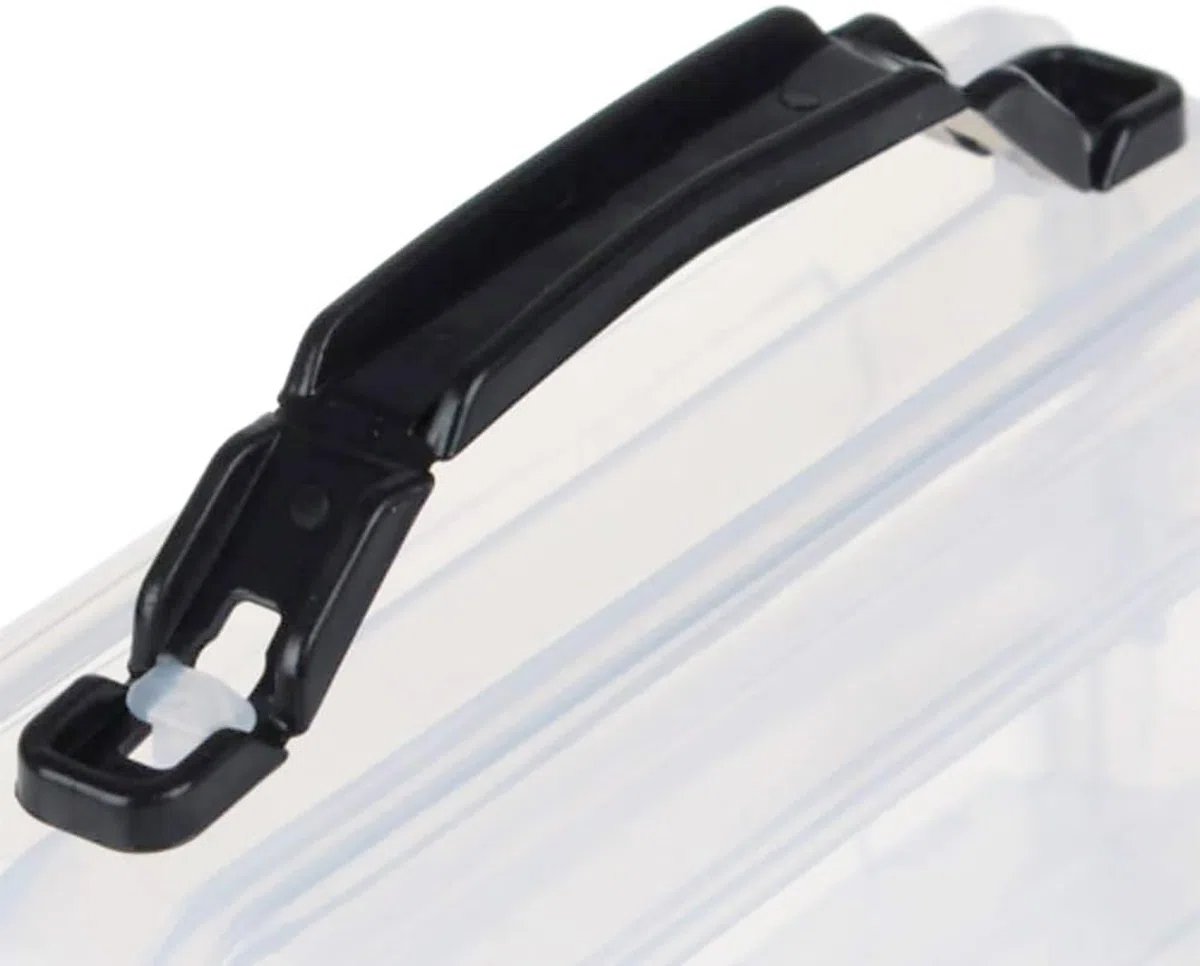 Caja de Aparejos de Pesca, Doble Cara Cajas de Pesca para Señuelos, Caja de Pesca con Compartimentos, Caja de Accesorios de Pesca, Caja Organizadora Pesca para Ganchos de Pesca Señuelos Aparejos