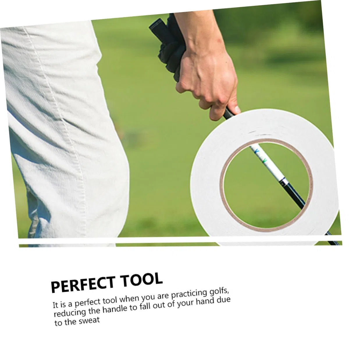 1 Rollo De Golf Oficina Accesorios Esparadrapo Deportivo Adhesivo Doble Cara Accesorios Oficina Cinta Golf Accesorios Suministros Papel Tenis