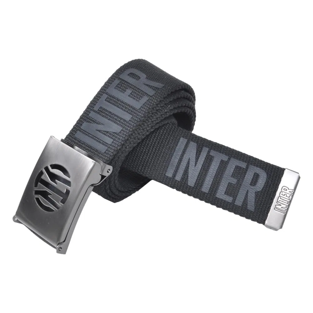 153421 Inter Cinturón, Negro, Talla única Unisex Adulto