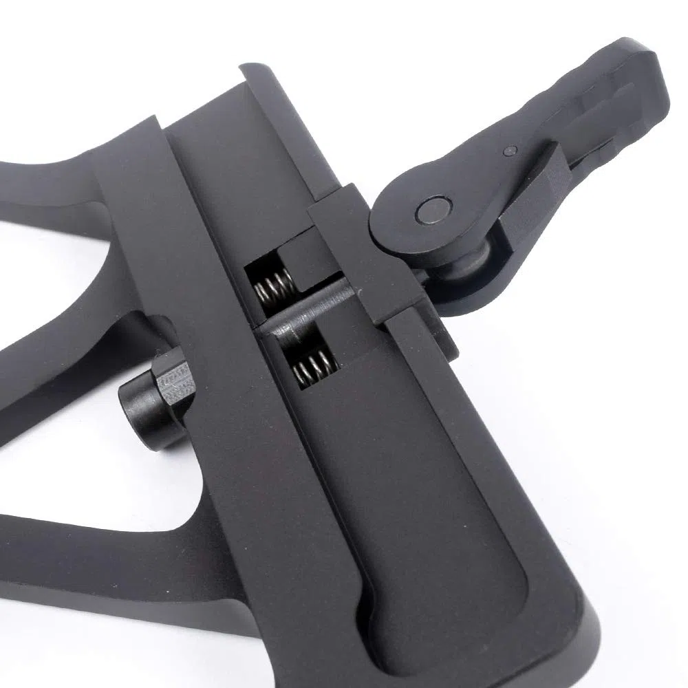 ACEXIER Quick Detach QD AK Montaje de Alcance de riel Lateral de Pistola con Montaje de riel Lateral Picatinny para AK 47 AK 74 Negro
