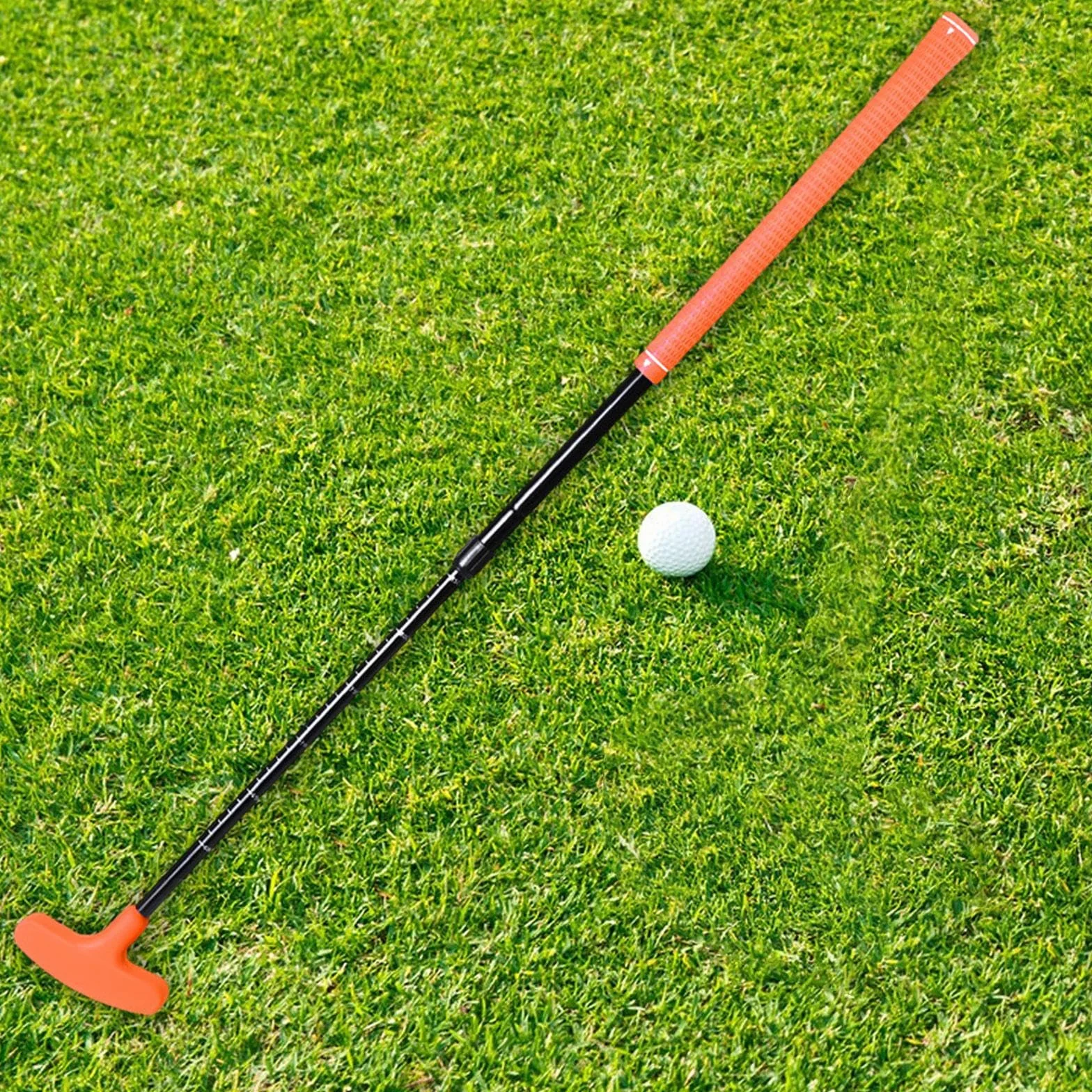 Putter de Golf retráctil de Dos vías, Mini Putters de Golf Ajustables y Ligeros, Palo de Golf para Patio de césped Interior y Exterior