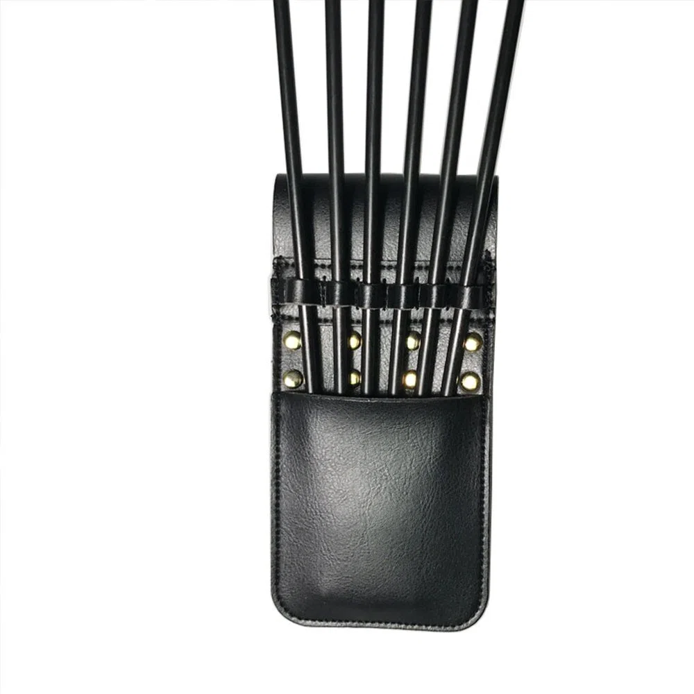 Tiro Con Arco de Bolsillo Flecha Carcaj Cadera Liviana Bolsillo Carcaj Cintura en La Cintura Carcaj Para 6 Flechas de Almacenamiento