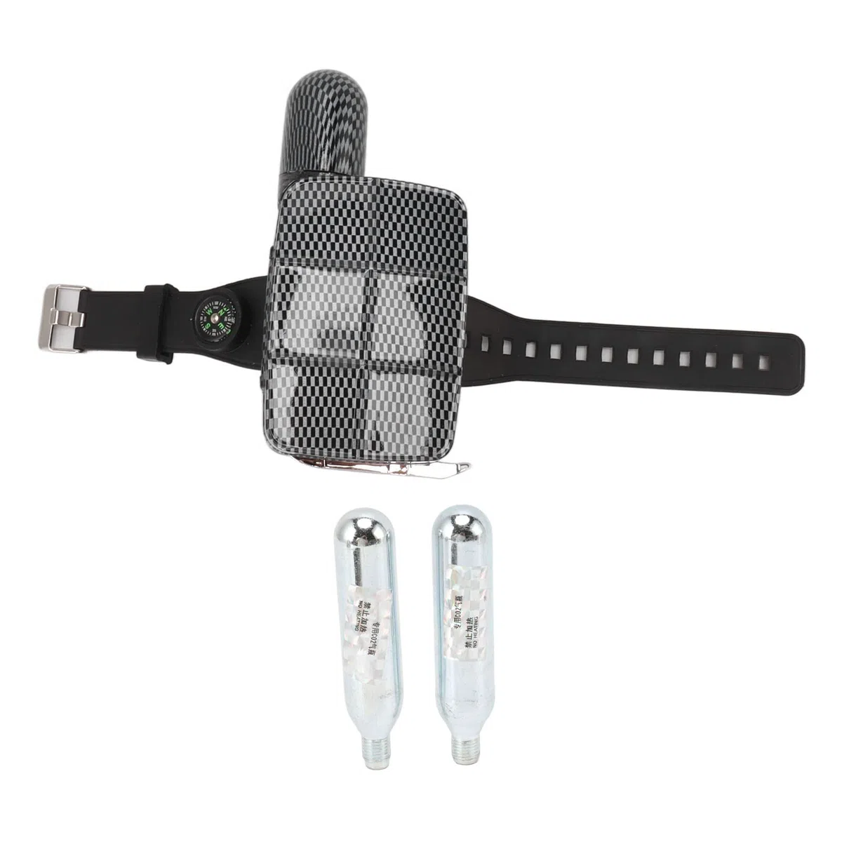 Haofy Pulsera de flotabilidad de emergencia con inflado, pulsera de seguridad ajustable para prevención de ahogamientos, esnórquel y deportes acuáticos