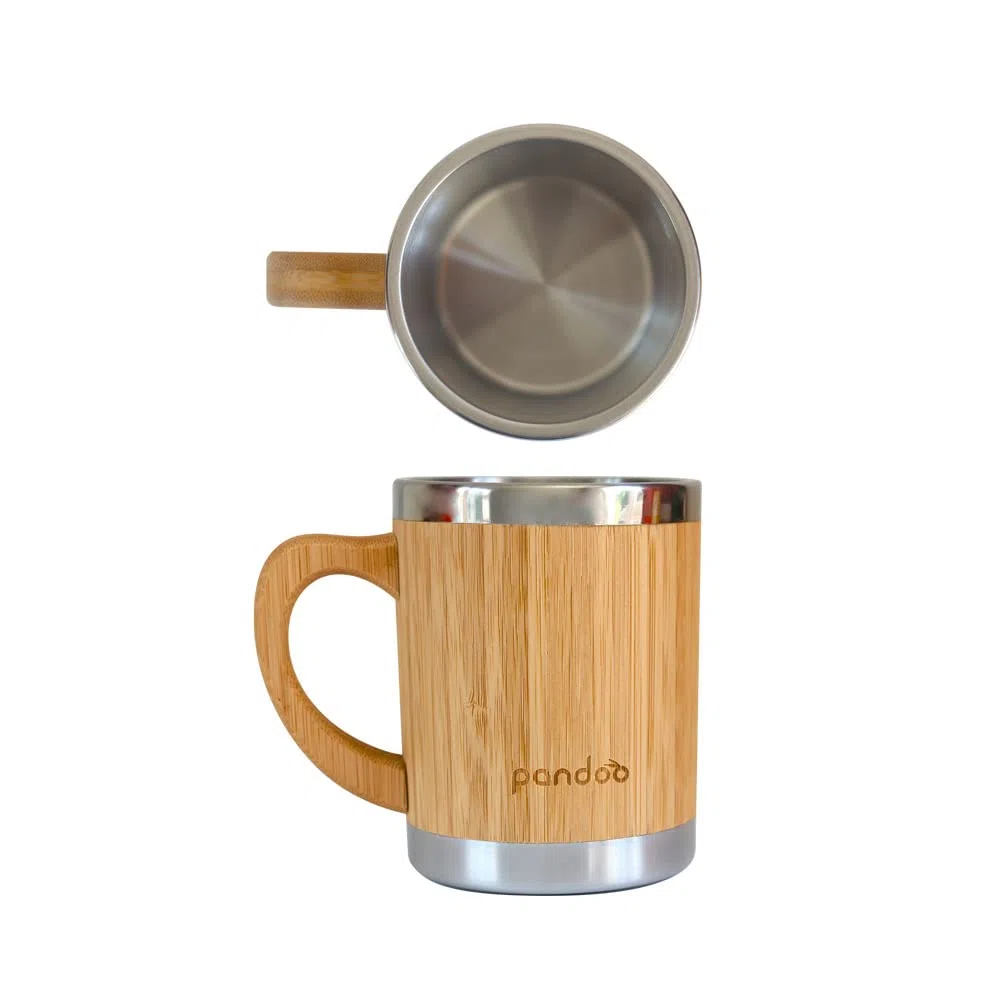 Taza de café de acero inoxidable, taza de café para llevar de doble pared, taza de café, taza de acero inoxidable, taza de metal, antideslizante, vaso para camping