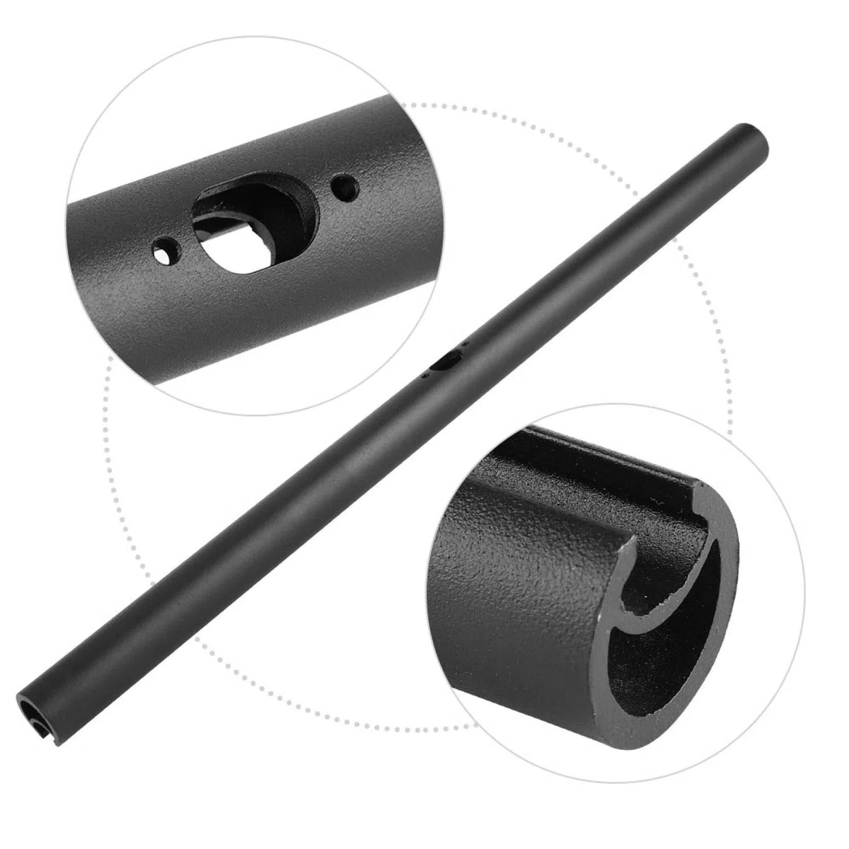 Vbest life Manillar, Manillar Recto de aleación de Aluminio para Scooters eléctricos Mijia, reparación de Piezas de Repuesto, Accesorios