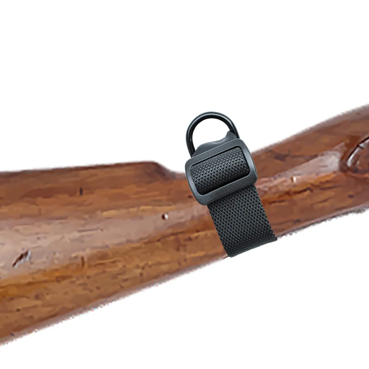 2 PCS Ajustable Nylon Buttstock Sling Accesorio de la Correa de Gunstock Kit Adaptador de Montaje de Pistola para Cualquier Sling (Sling de 1 Punto/Sling de 2 Puntos) en Rifle, Airsoft y Shotgun
