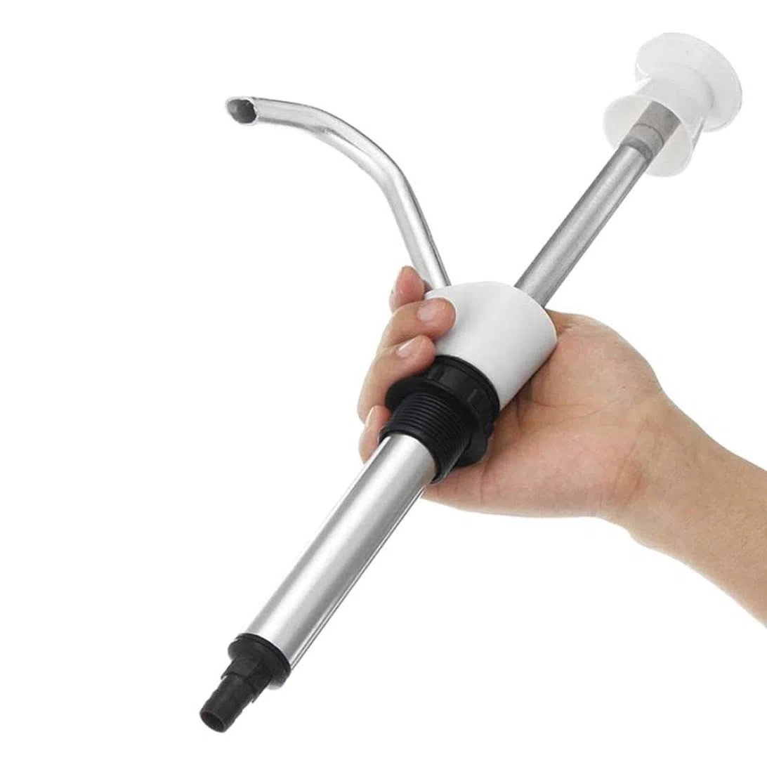 Grifo con bomba manual |.Grifo de bomba Manual de agua del fregadero de doble acción para Camping, remolque, autocaravana, herramienta de bombeo de repuesto