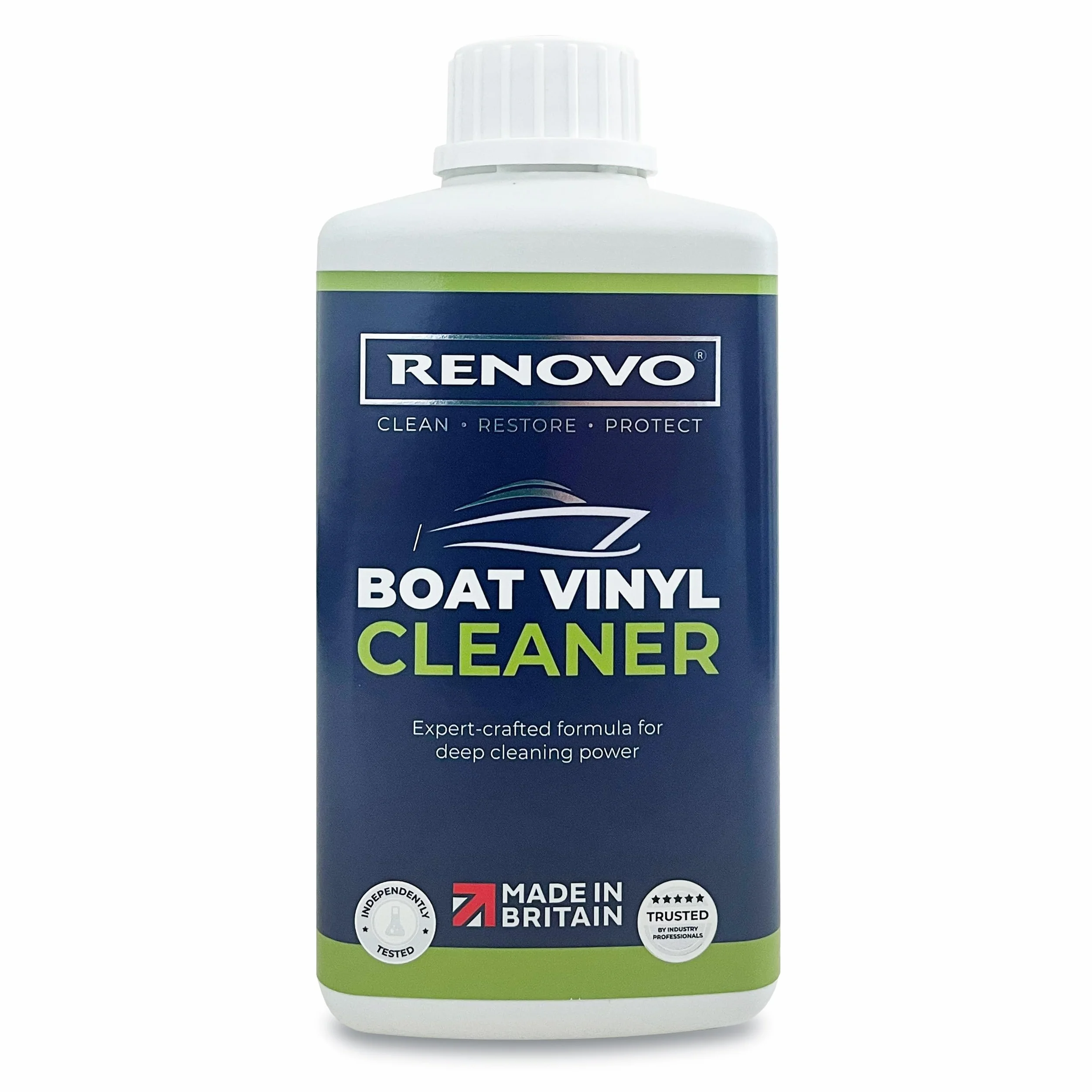 Renovo Limpiador para Vinilo de Embarcaciones, Neutro, 500 ml