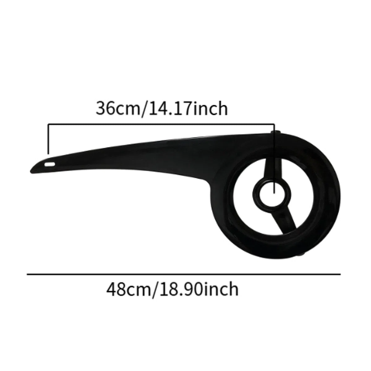 Baoblaze Accesorios de Ciclismo de reemplazo de la Cadena de Bicicletas Que desplaza la protección cigüeñal de la Cadena de Bicicletas