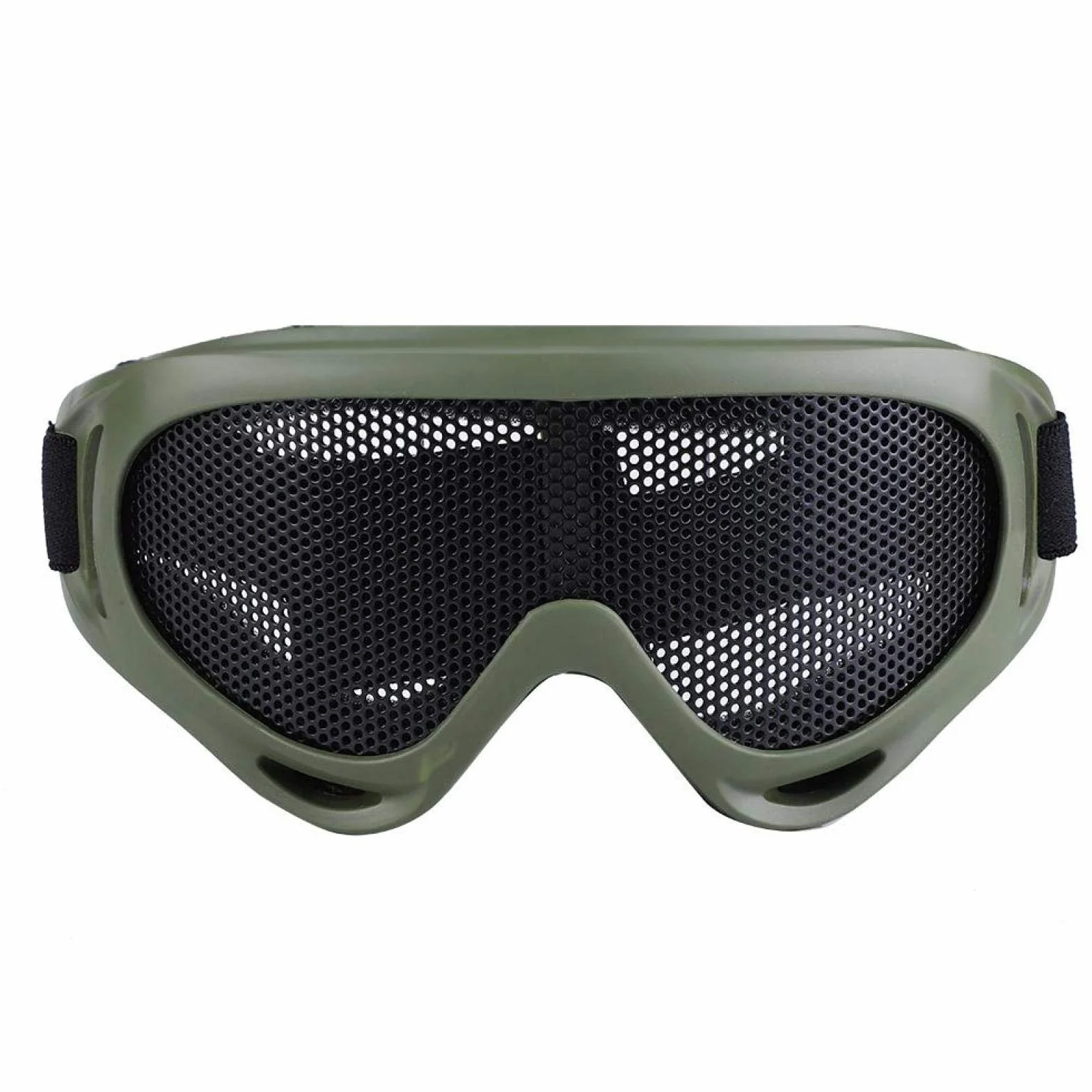 Gafa Malla Resistente de Material, Oculos para Airsoft Aire Libre Protección Esquí Moto Prueba Viento Táctica Diario MontañIsmo Metálica Protectora Ocular Táctico Caza Arena Ojo Reemplazo Paintball
