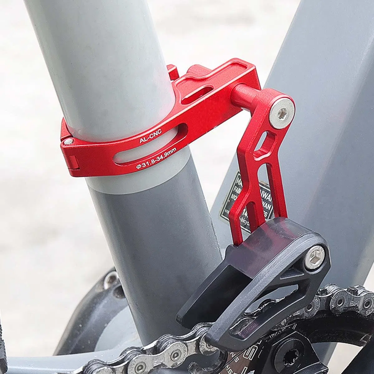 Guía De Cadena para Bicicleta De Montaña, Guía De Cadena MTB Montada Directamente En El Plato, Protector De Cadena De Bicicleta De Nailon Resistente