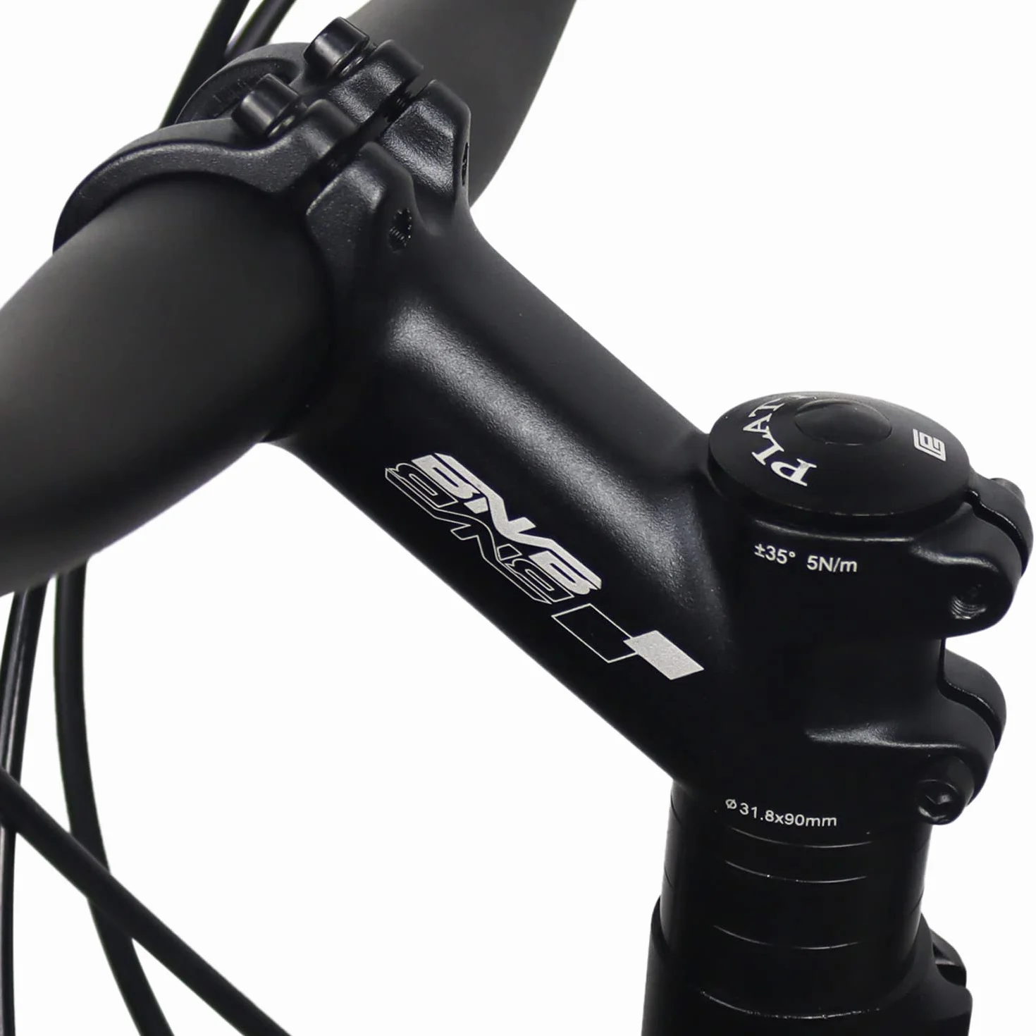 PLATTBK Potencias MTB 31.8mm Vástago de Manilar de Bicicleta Aleación de Aluminio 60/70/80/90/100mm Ciclismo Bici de Montaña