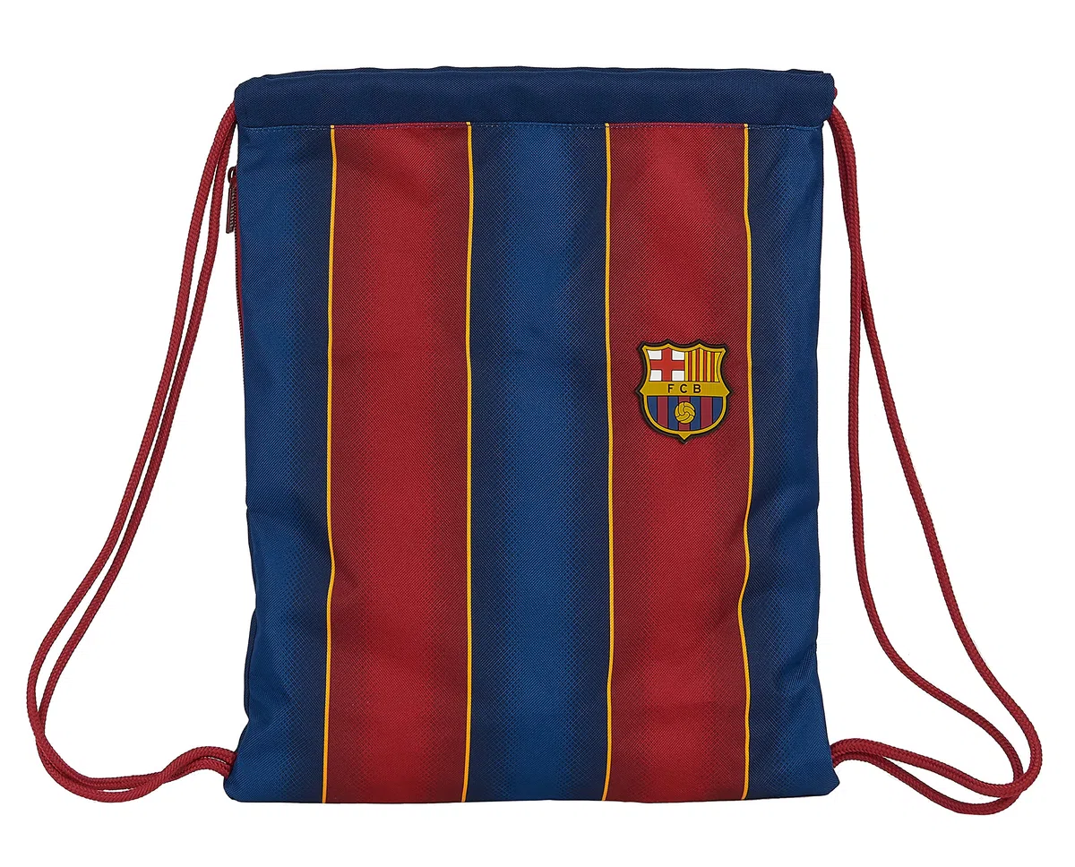 Saco Deportivo Cierre de Cordones de F.C. Barcelona 1ª Equipación 20/21, 350xx450mm