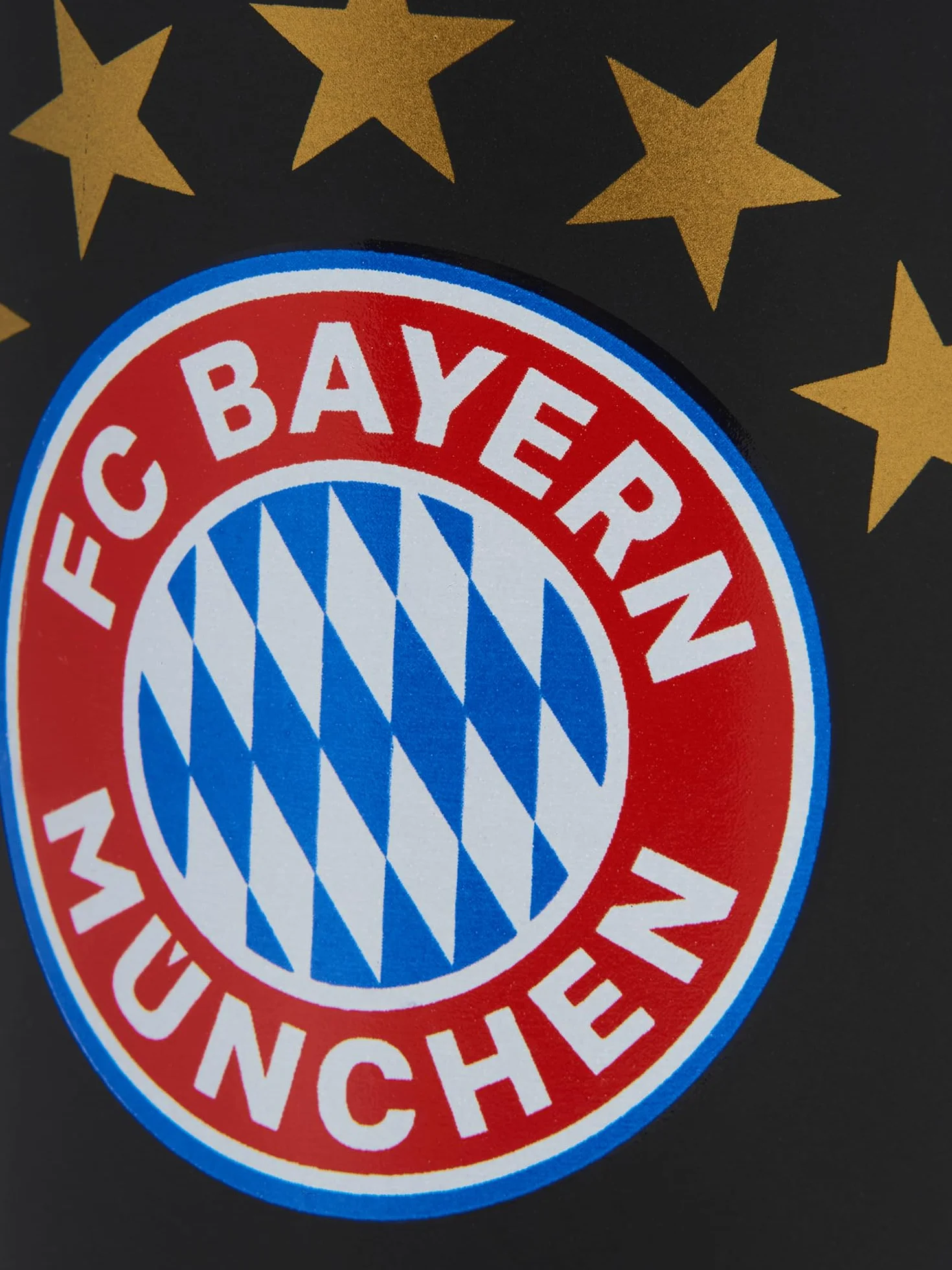 FC Bayern München Taza con logo | Negro | 0,3 l