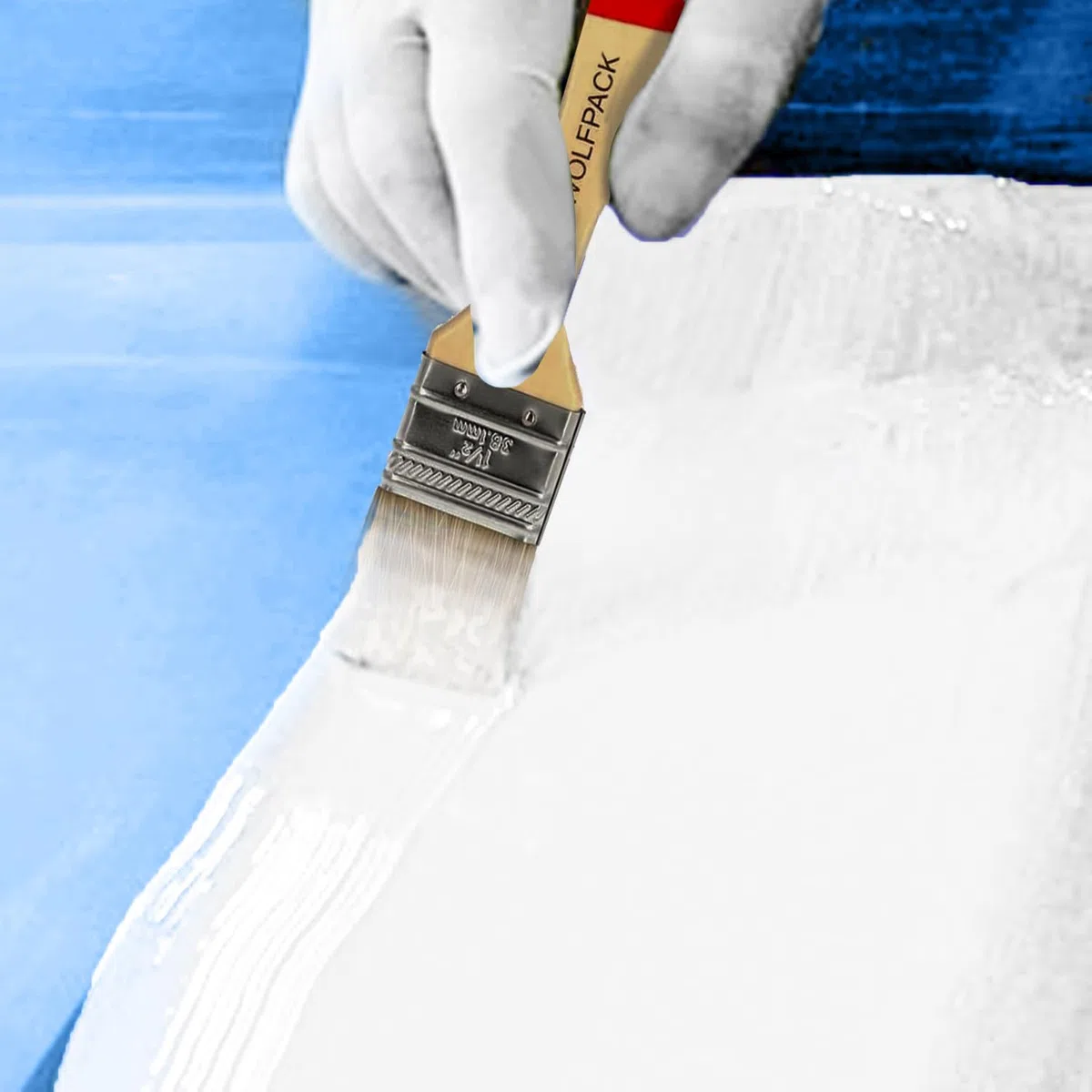 MAURER Gel Coat Poliester 1kg. Blanco. Pintura Poliester Para Fibra De Vidrio/Resina.