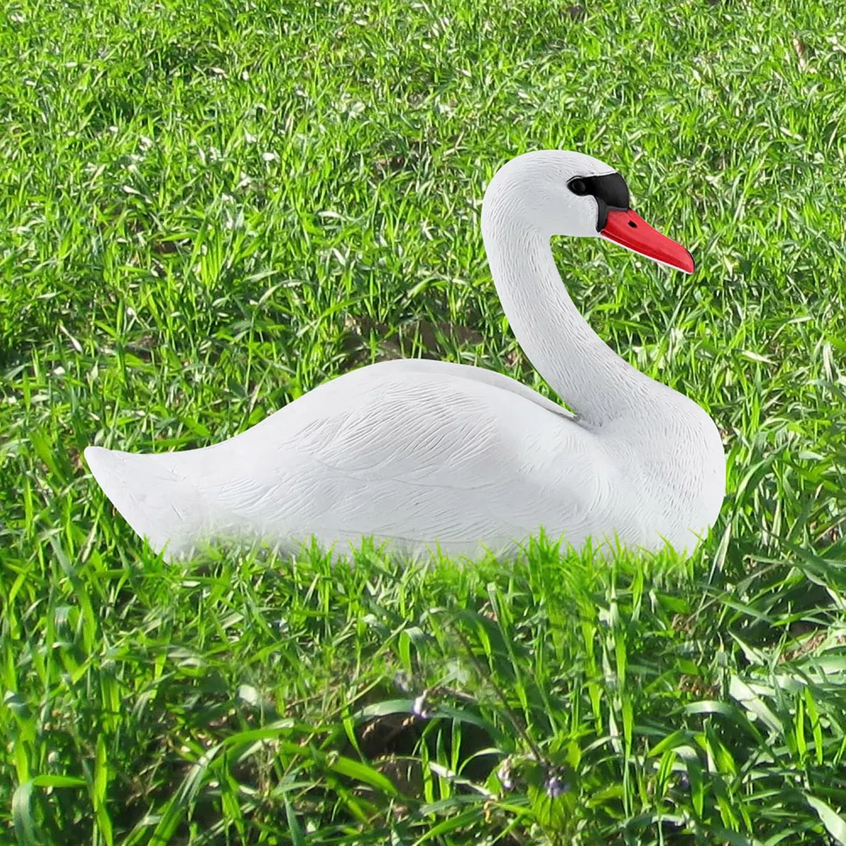 Señuelos Para Gansos, Disuasorio De Patos Para Piscina, Señuelo De Cisne Flotante Para Piscina, Estanque Y Lago, Decoraciones De Jardín, Herramienta Decorativa De Cisne Blanco Exquisito Simulado, Cebo