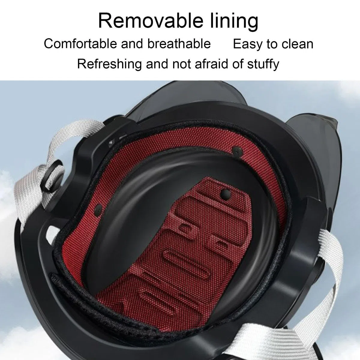 Cascos De Scooter, Casco de Moto para Hombres y Mujeres, Casco De Bicicleta De Montaña, Casco de Patinete eléctrico, Cascos para Adultos, Equipo protección para Escalada y Patinaje