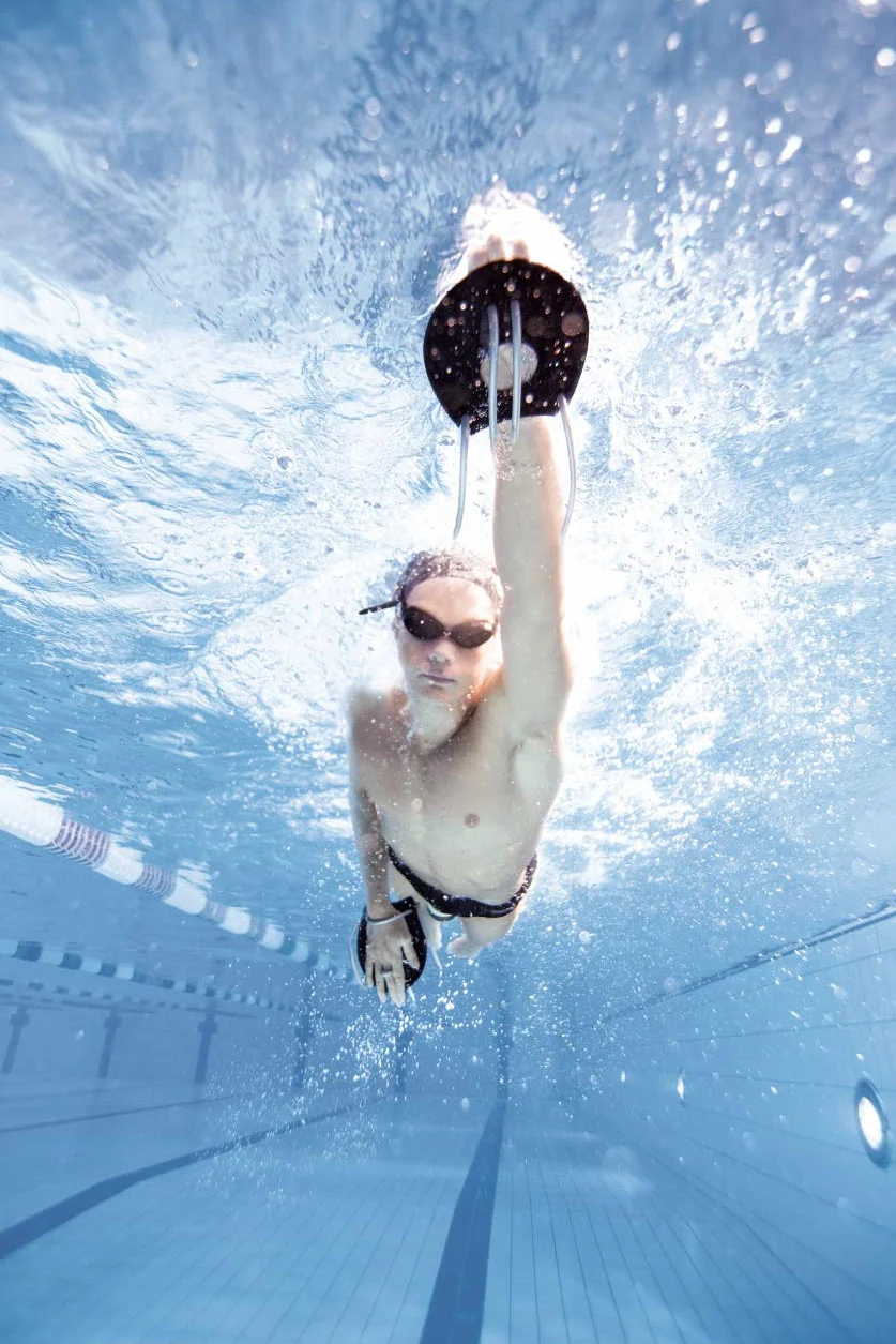 Arena Elite Pala de Mano para Natación, Unisex Adulto