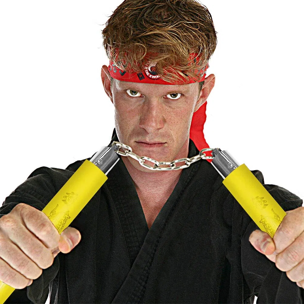 Nunchakus de Espuma Entrenamiento Práctico Nunchucks de Artes Marciales Nunchakus para Niños Adultos y Principiantes,Entrenamiento Portátil Artes Marciales Nunchakus de Espuma