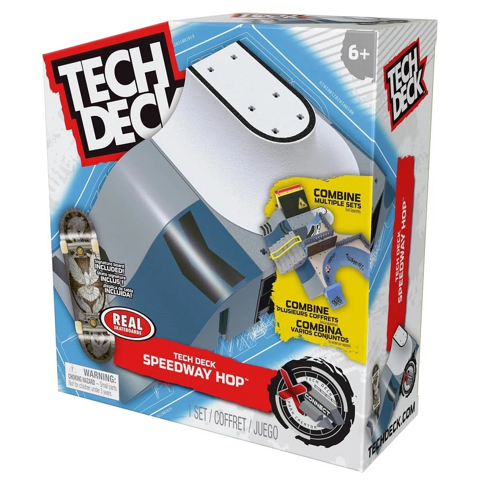 Tech Deck X-Connect Park Creator: Desastre Personalizable y edificable con diapasón único: los Estilos Pueden Variar