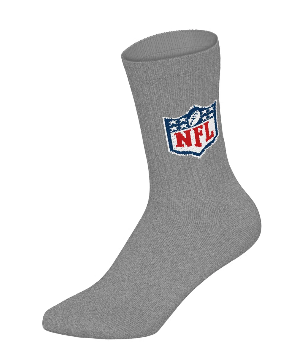 NFL Nfl Shield 6pk Crew Socks Calcetines deportivos Unisex adulto (Pack de 6)